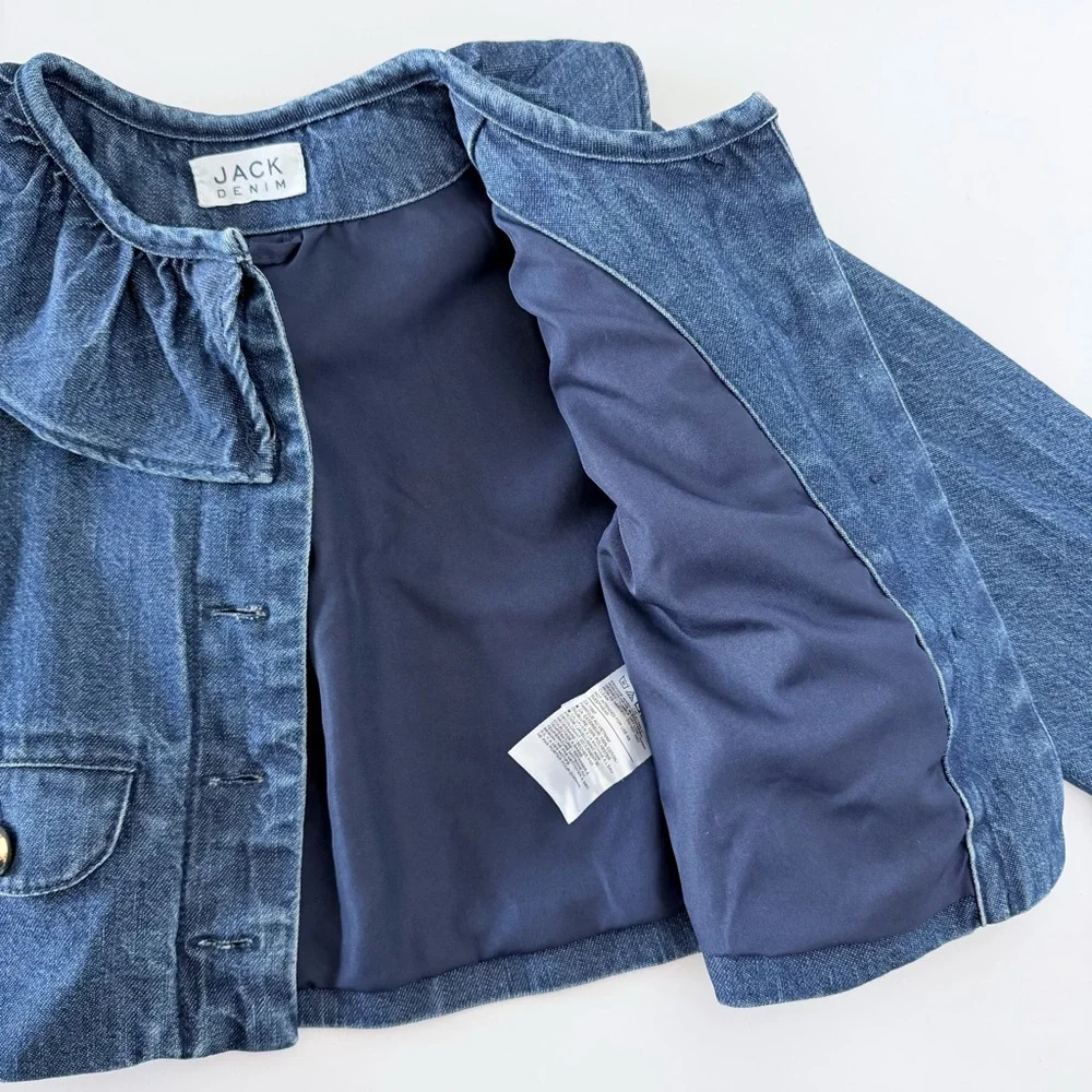 Janie and Jack Denim Jacket Size 3-4